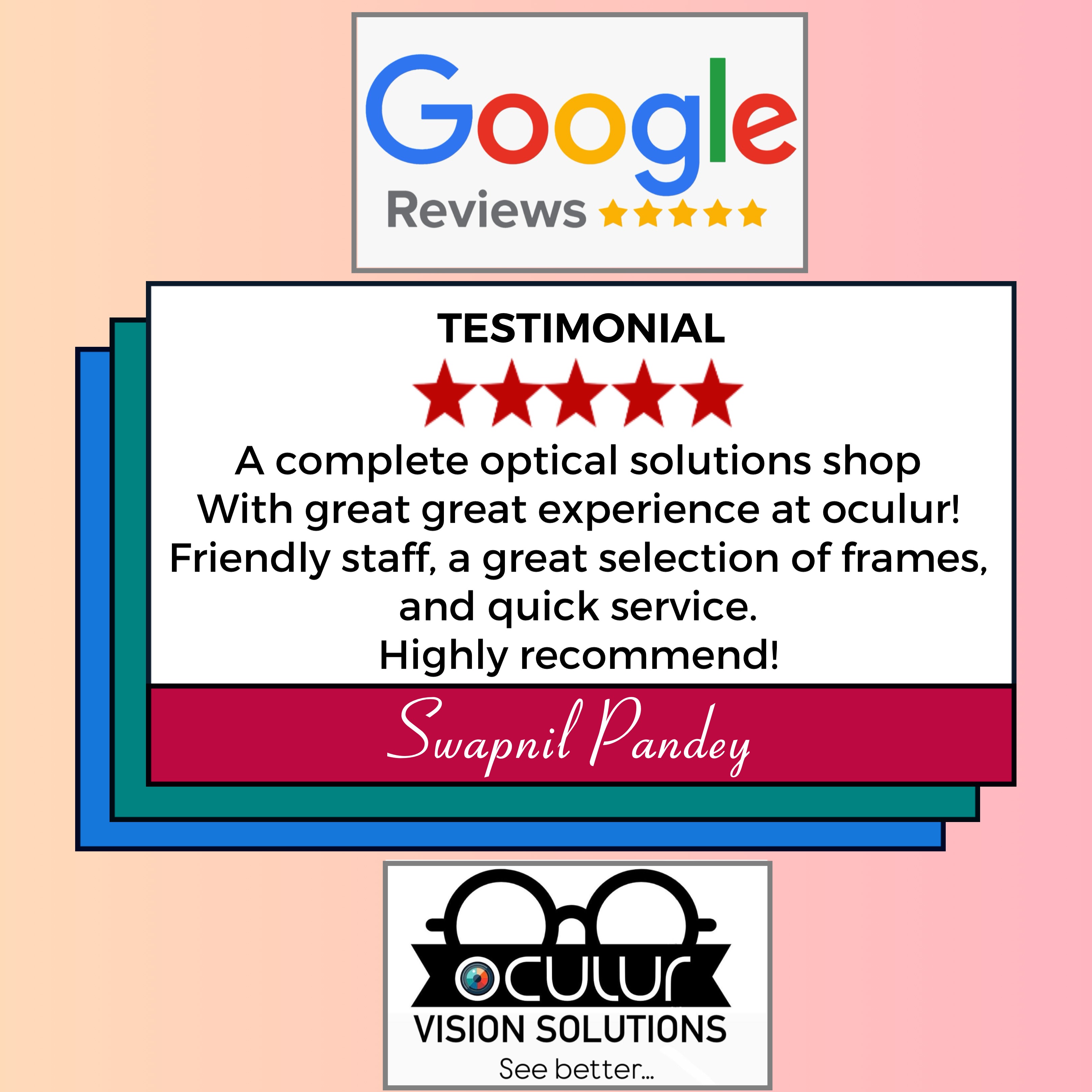 Customer testimonial 1